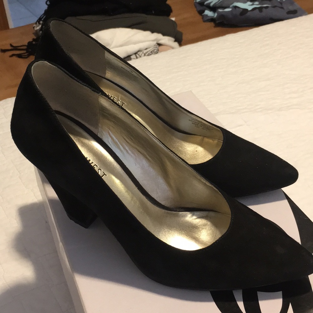 Nine West Suede Heels